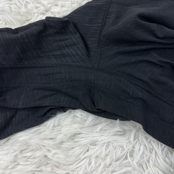 Lululemon Align Pant II 25" Stride Emboss Black - Picture 3 of 5